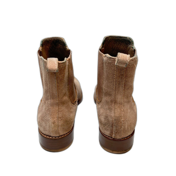 THURSDAY BOOT COMPANY Duchess Tan Suede Luxury Chelsea Boot Womens Size 6 - Picture 4 of 10